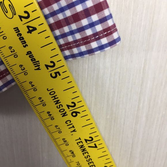 UNTUCKit Men Office Plaid Button Up Long Sleeve Shirt Cotton XL Extra Large - Picture 9 of 12